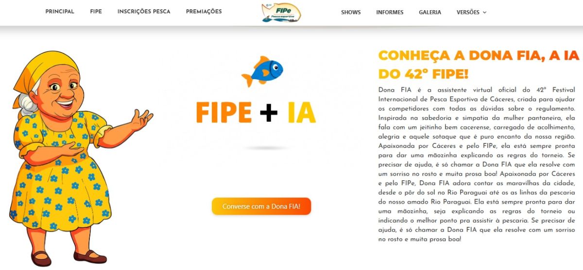 Unemat desenvolve inteligência artificial para o Festival Internacional de Pesca de Cáceres